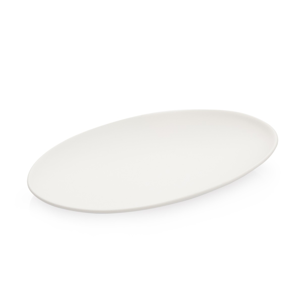 Servierteller FANCY HOME Stones 25 cm, weiß