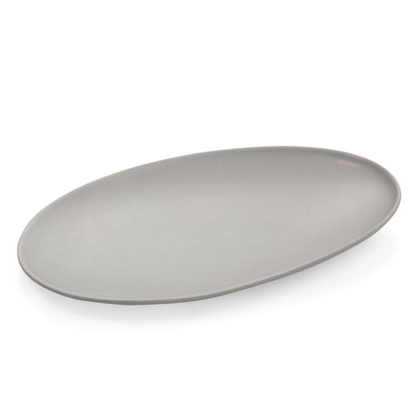 Servierteller FANCY HOME Stones 31 cm, grau