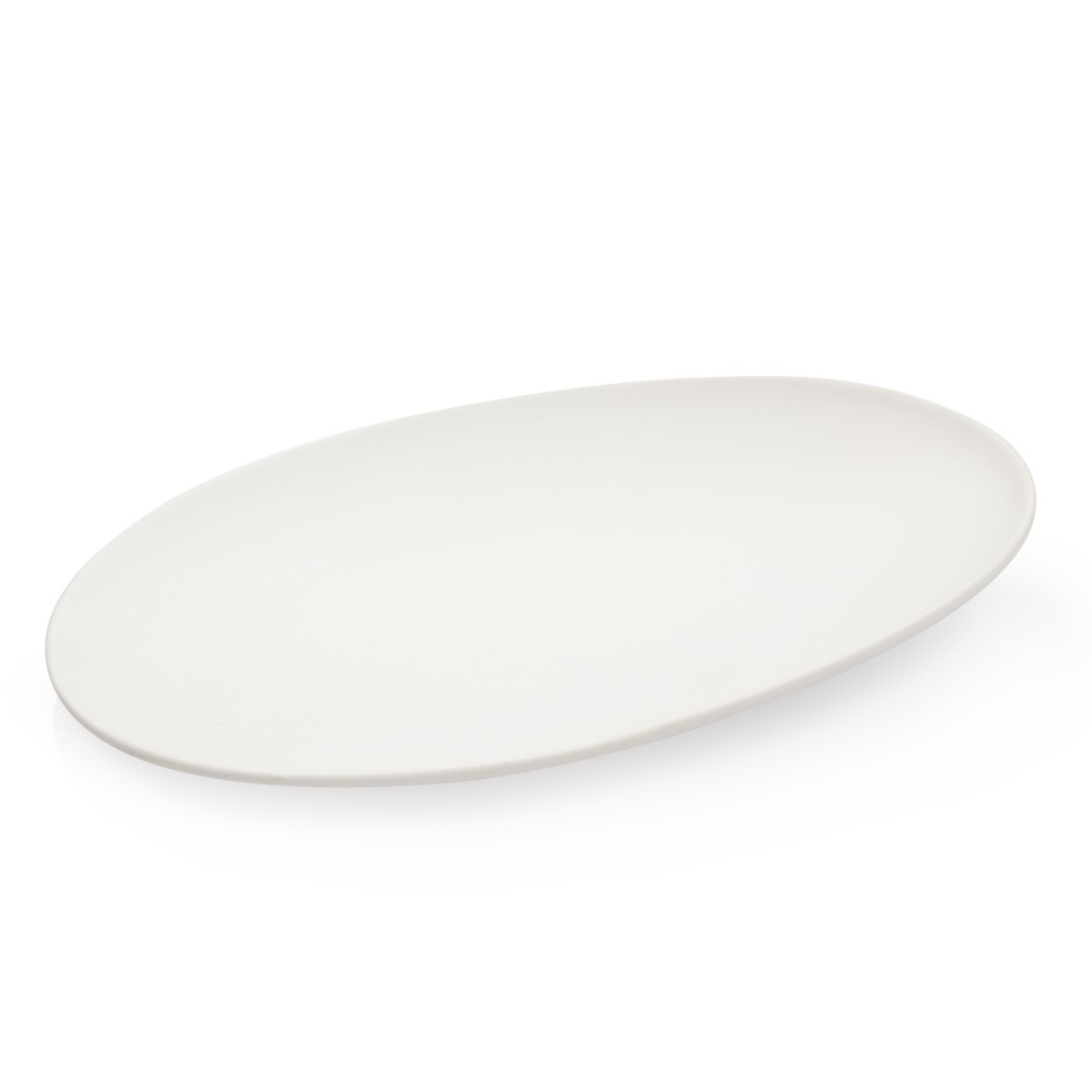 Servierteller FANCY HOME Stones 31 cm, weiß