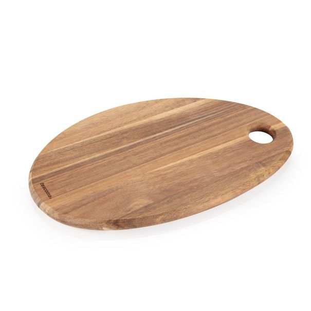 E-shop Servírovacia a krájacia doska oválna FEELWOOD 32 x 21 cm
