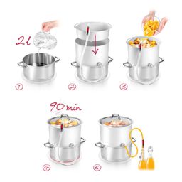 Image of Set for juicing fruits and vegetables DELLA CASA