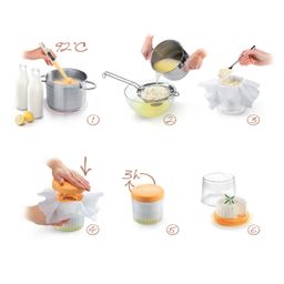 Immagine di Set per preparare formaggi morbidi DELLA CASA
