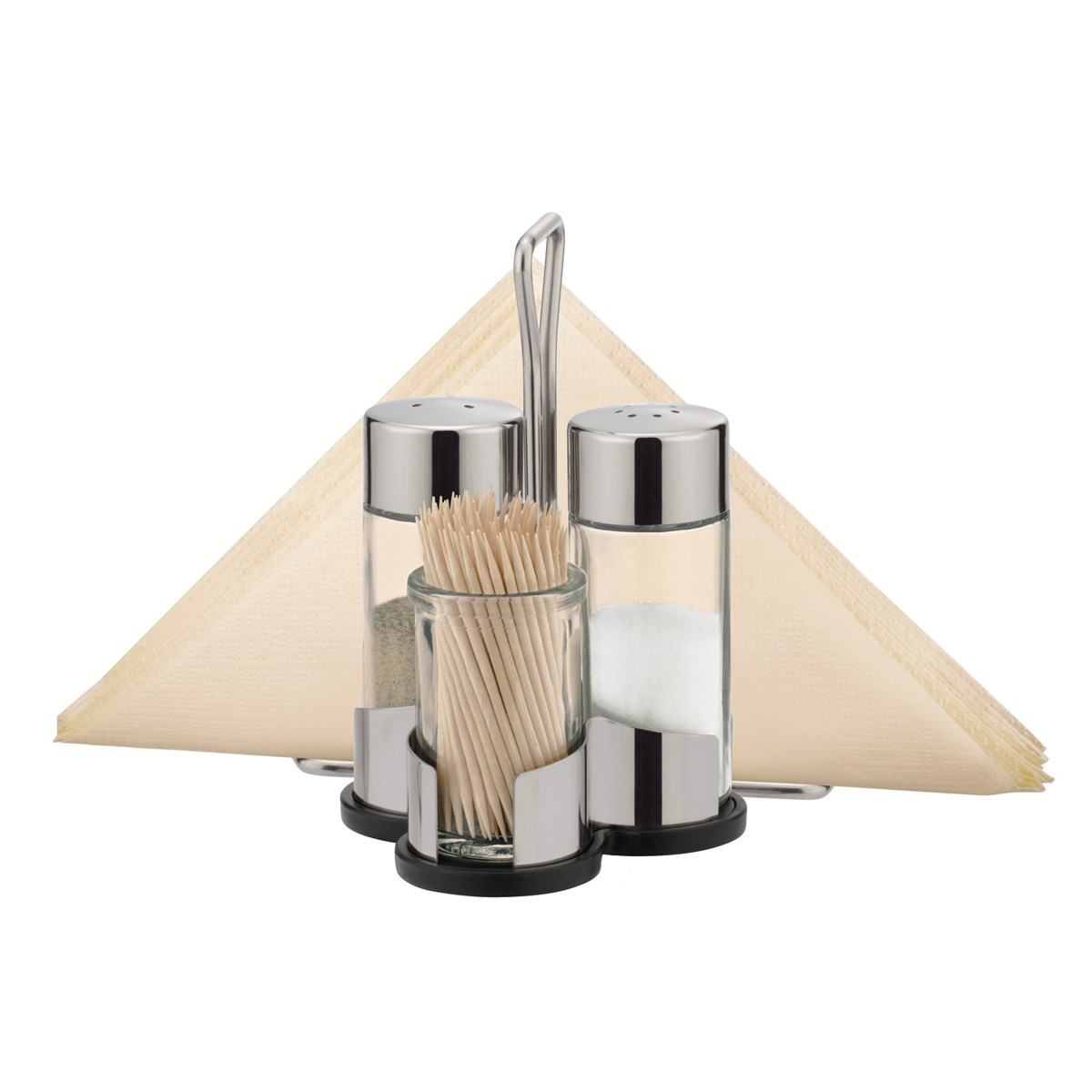 Set Salz-Pfeffer-Zahnstocher-Servietten CLUB