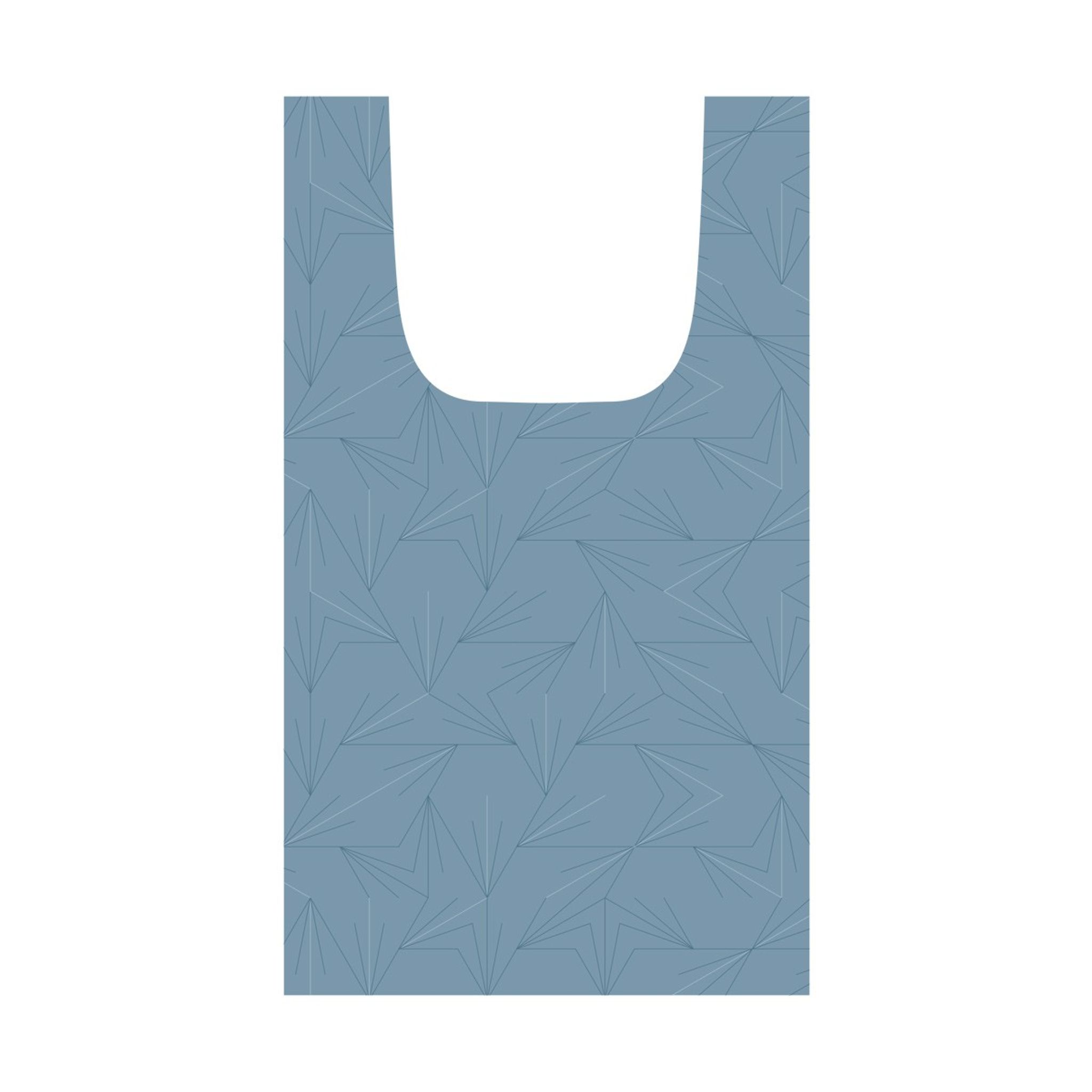 Shopping bag SHOP!, blue