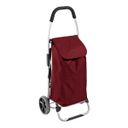 Shopping trolley bag SHOP!, red