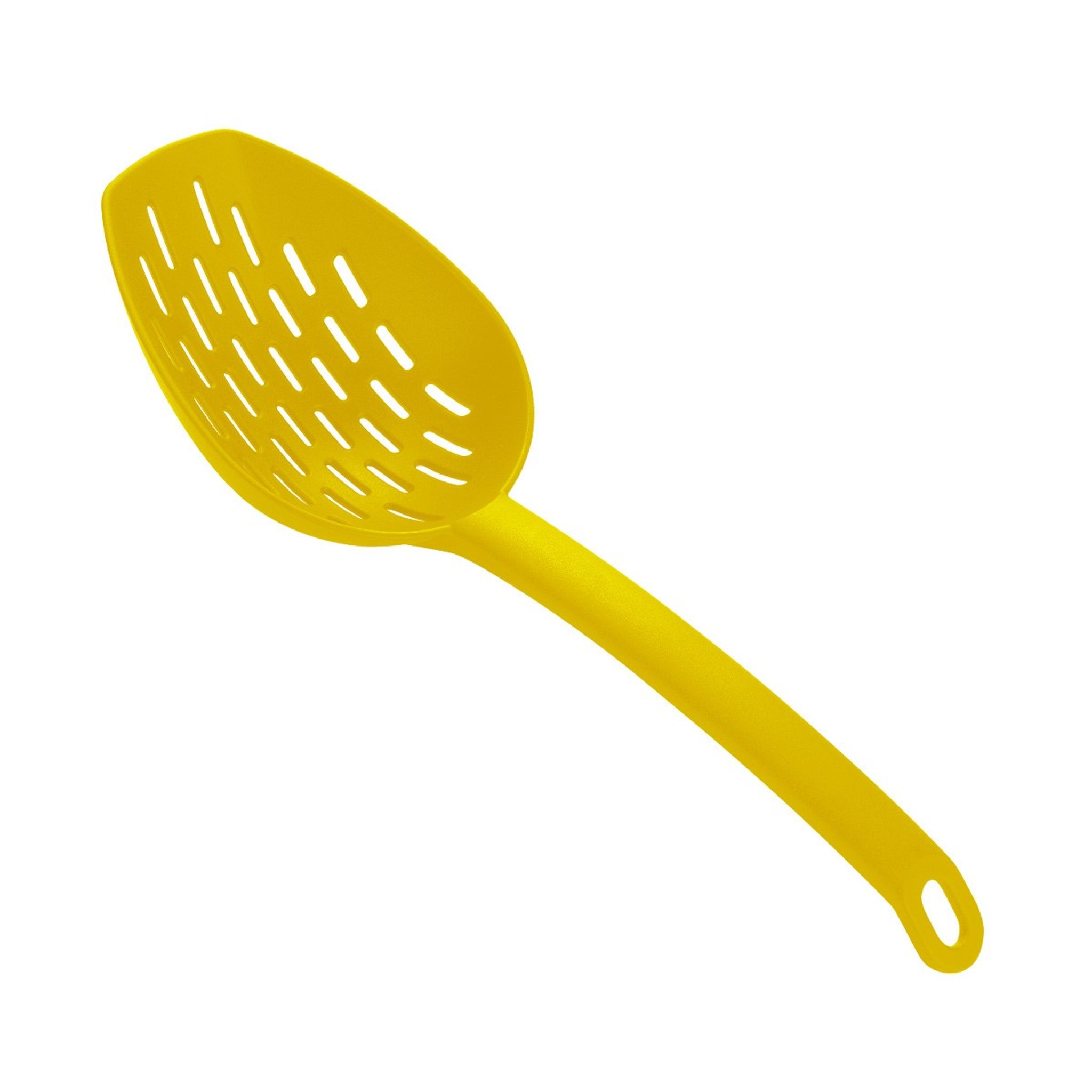 Sieve with scoop SPACE TONE, yellow