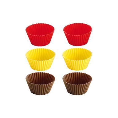 Silicone baking cups DELÍCIA ø 5 cm, 6 pcs