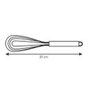 Silicone flat whisk DELÍCIA, 25 cm