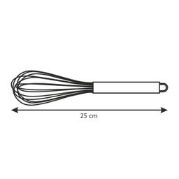 Silicone whisk DELÍCIA, 25 cm