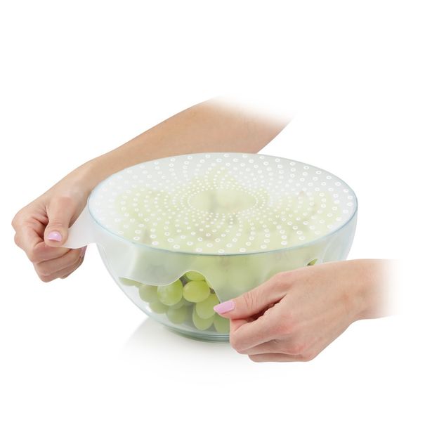 Silikonové pružné víko 4FOOD ø 30 cm (obrázek 3)