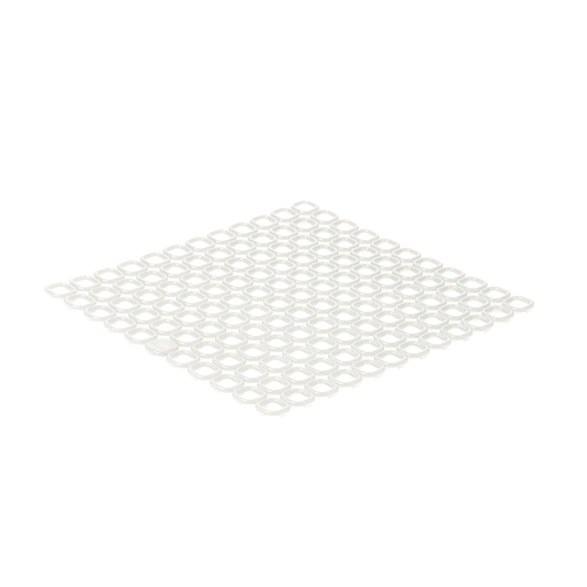 Sink mat ONLINE 29x27 cm, white