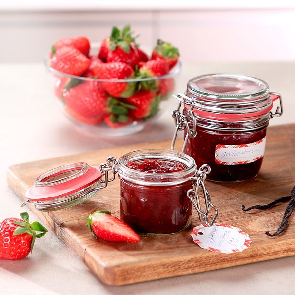 Słoik na przetwory z klipsem DELLA CASA 100 ml (zdjęcie 3)