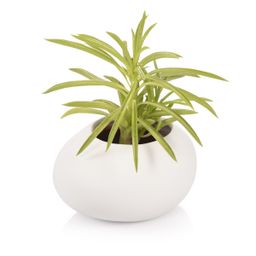 Small plant pot FANCY HOME Stones, grey