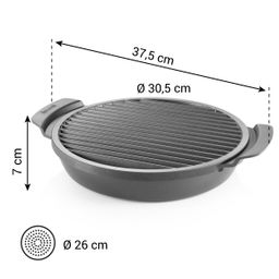 Smokeless grilling pan PREMIUM