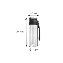 Smoothie bottle PRESIDENT 0.6 l, cream