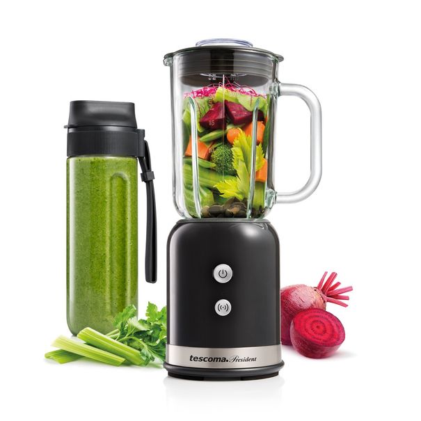 Smoothie-Mixer PRESIDENT 0,6 l, anthrazitfarben