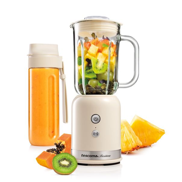 Smoothie-Mixer PRESIDENT 0,6 l, cremefarbig