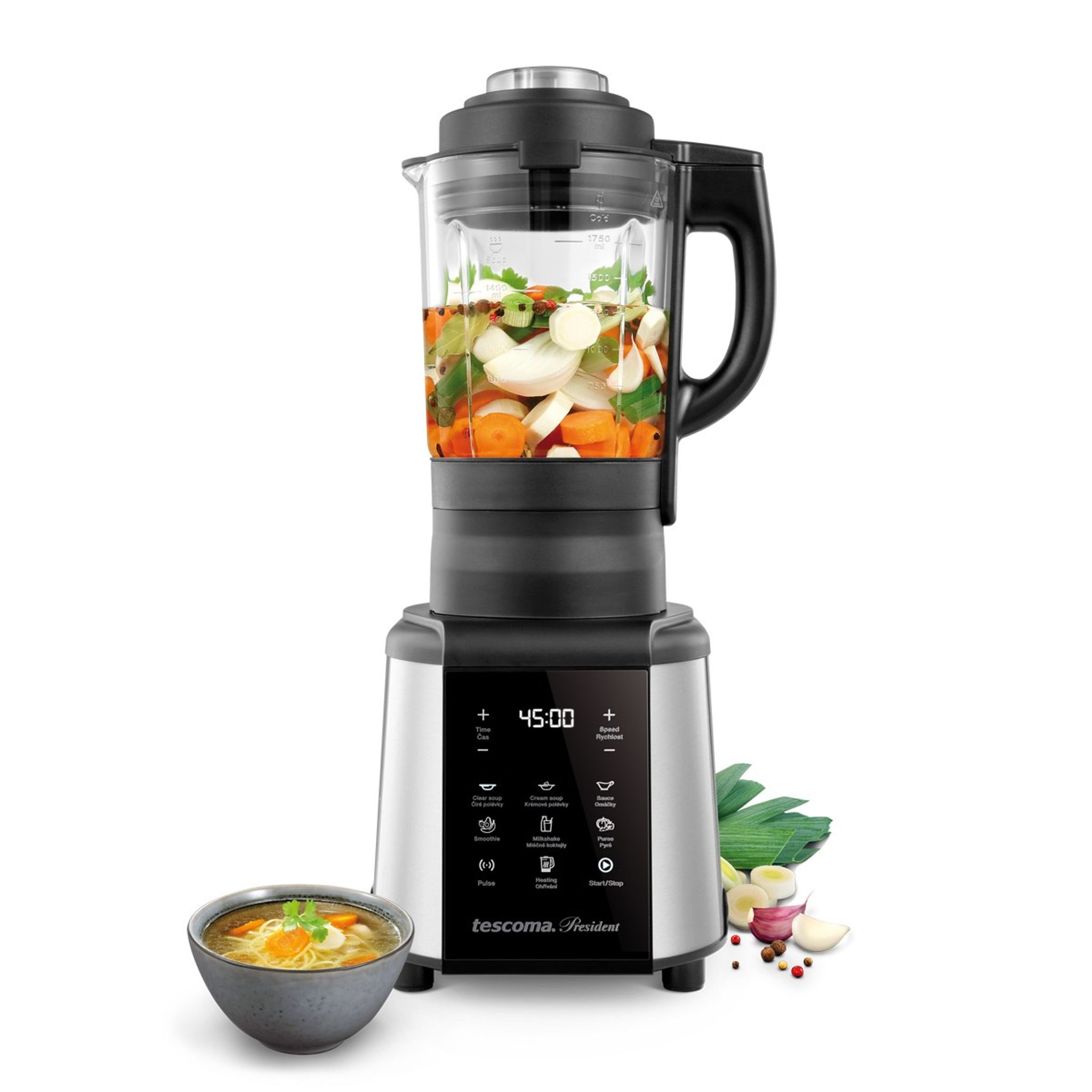 Soup maker with blender PRESIDENT 1.75 l