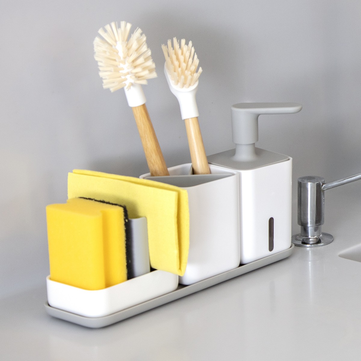 Spazzola per la pulizia del bagno 2 in 1