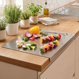 Immagine di Spianatoia in acciaio inox GrandCHEF 55 x 45 cm