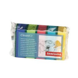 Spugne da cucina CLEAN KIT, 5 pz, extra resistenti