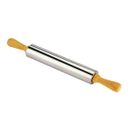 Stainless steel rolling pin DELÍCIA, 25 cm, ø5 cm