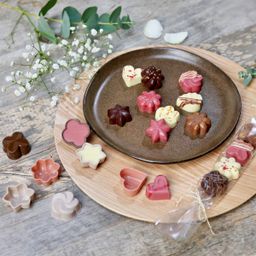 Immagine di Stampi per praline di cioccolato DELÍCIA, 6 pz