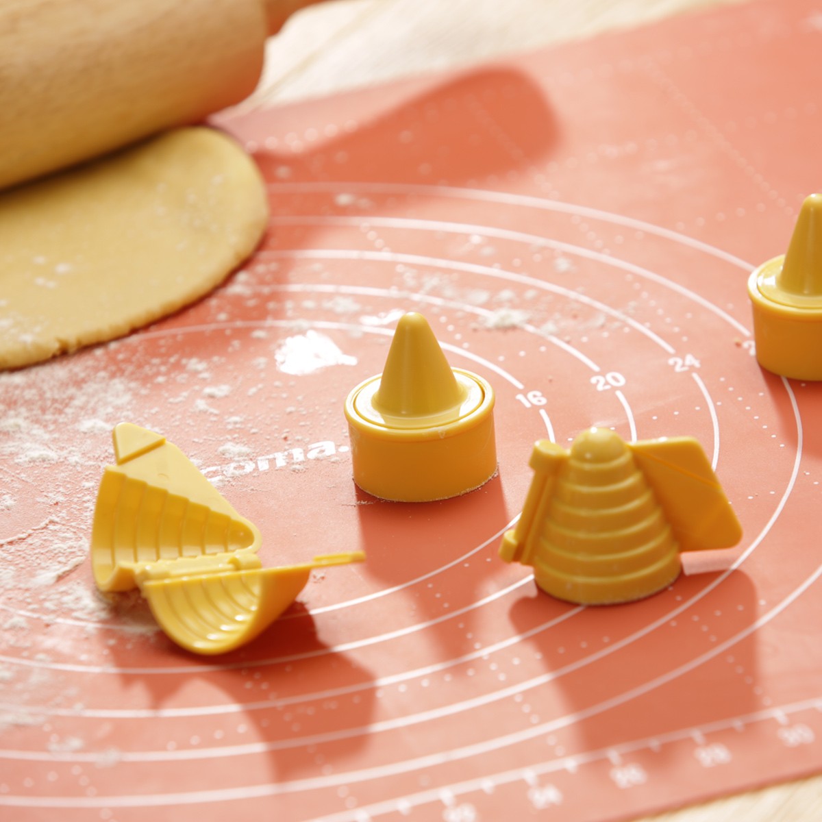 Stampo In Silicone Per Mousse A Nido D'Ape - 2 Fori, Per Dolci 3D Fai Da Te, Sicuro Per Alimenti - Foto 5