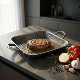 Kép SteelCRAFT négyzet alakú serpenyő 30 x 30 cm