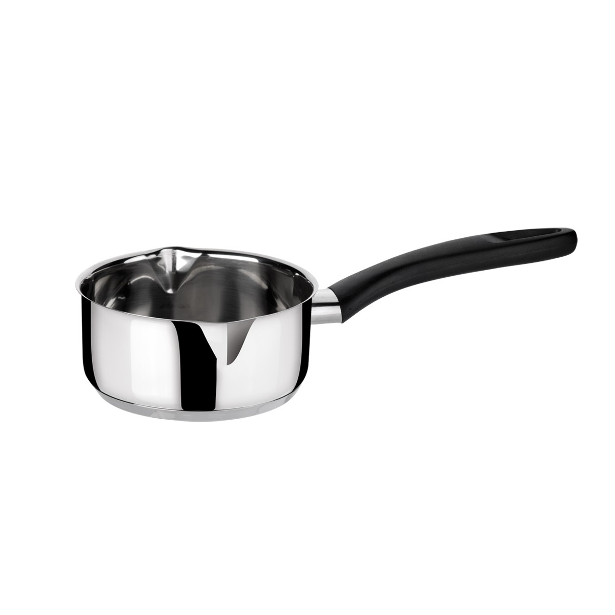 Stielkasserolle PRESTO mit beidseitigem Ausgießer ø 12 cm, 0.5 l