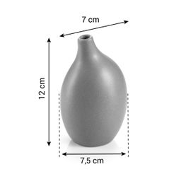 Image of Sugar bowl FANCY HOME Stones, white