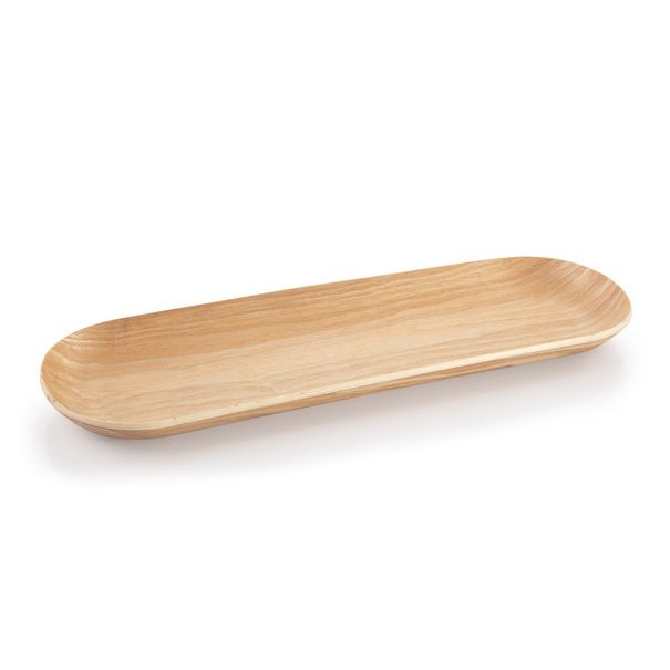 Taca FEELWOOD 37 x 12 cm, owalna