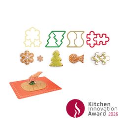 Immagine di Tagliabiscotti DELÍCIA, set 4 pz