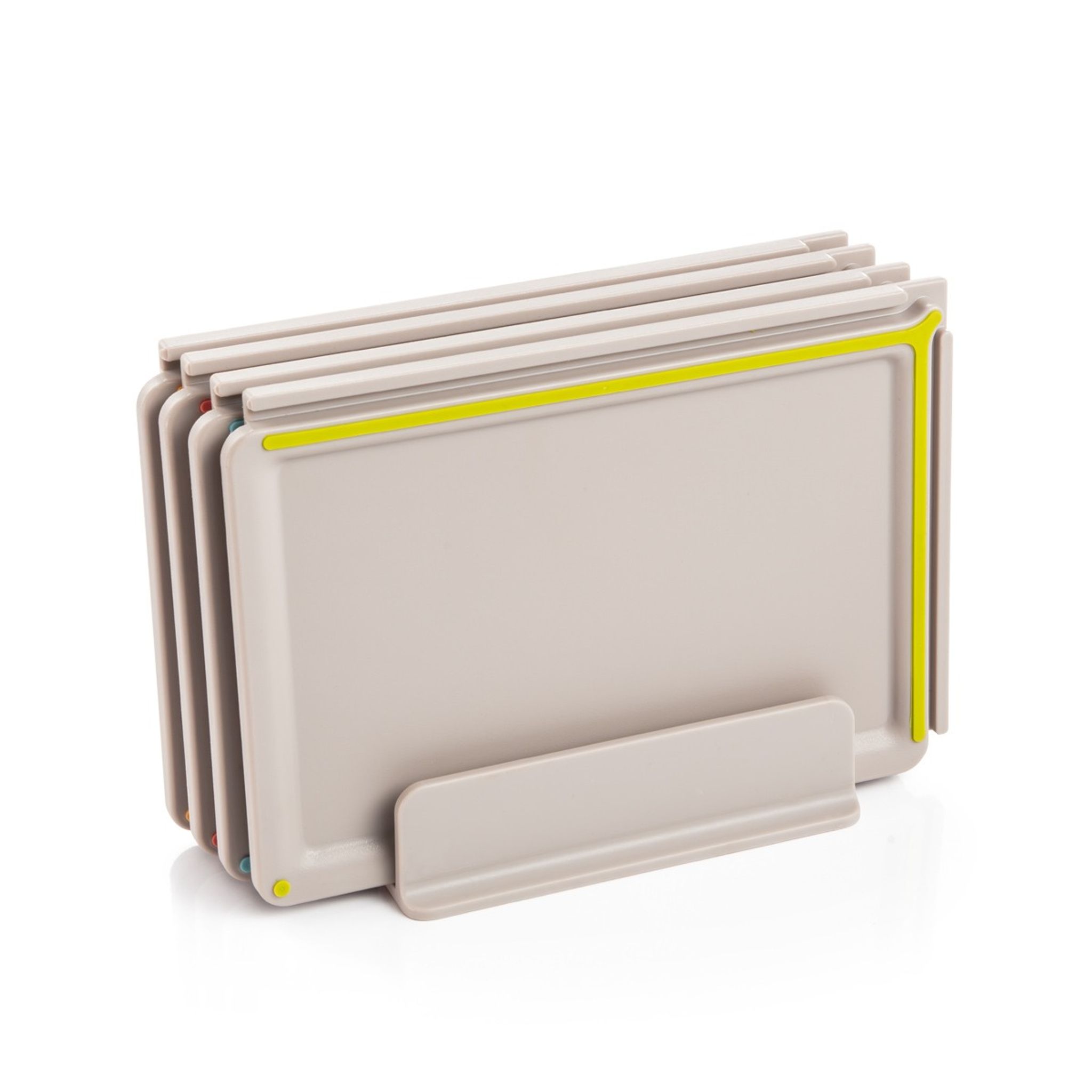 Taglieri con supporto COMPACT, 4 pz, accoppiabili