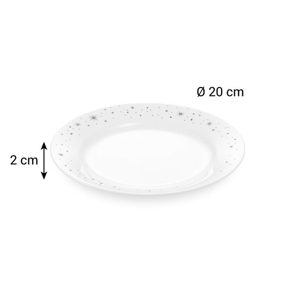 Talerz deserowy GRACIE Stella ø 20 cm (zdjęcie 2)