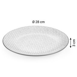 Obraz Talerz płytki FRESCO ø 27 cm, Barley