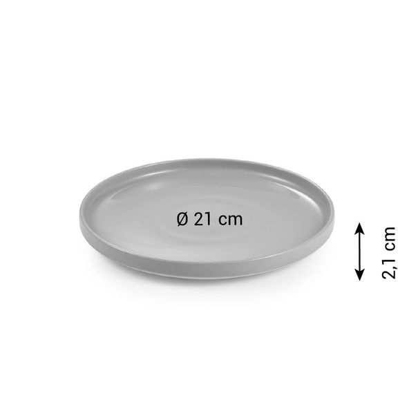 Talerz TAVERNE ø 21 cm, mocca (zdjęcie 4)