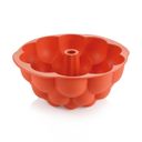 Tall bundt pan DELÍCIA SiliconPRIME ø 24 cm, raspberry