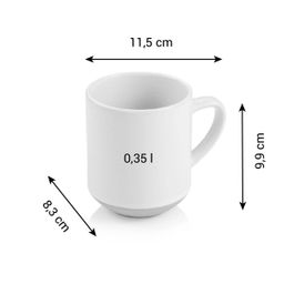 Kép TAVERNE bögre 350 ml, cream