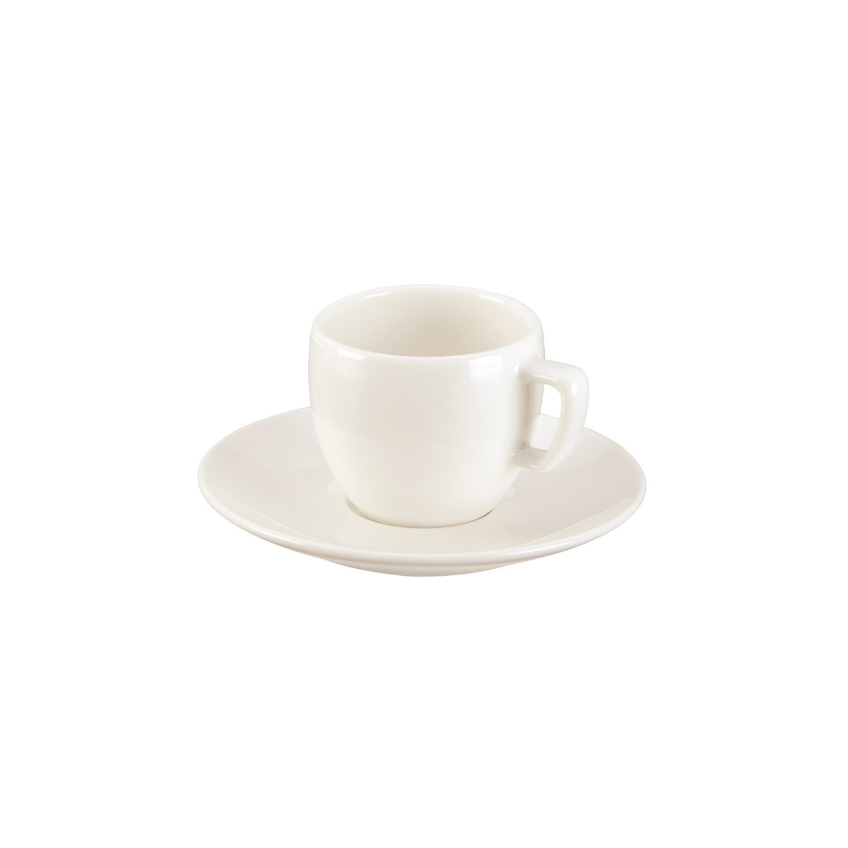 Tazza colazione + piattino Decoro Sole - Ceramiche Siciliane Pattesi