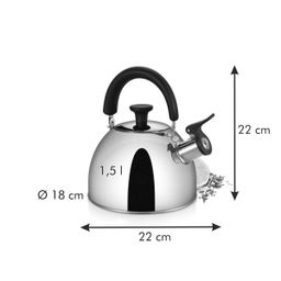 Tea kettle PERFECTA 1.5 l