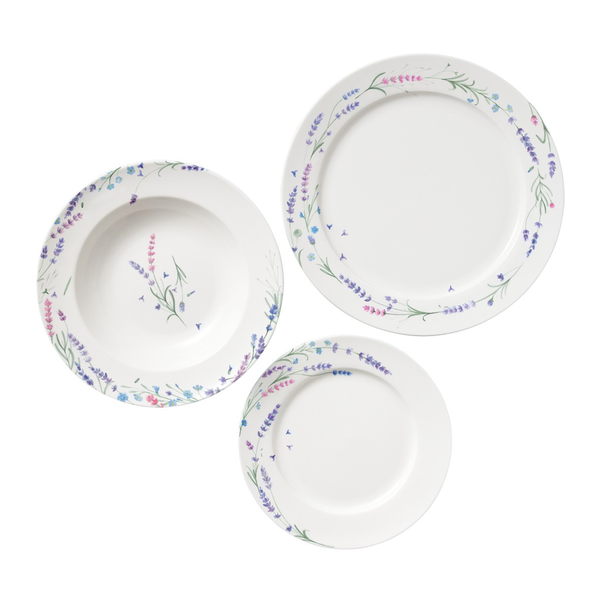 Teller-Set PROVENCE, 12 St.
