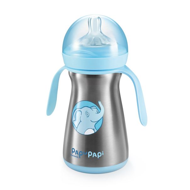 E-shop Termo fľaša PAPU PAPI 200 ml, modrá