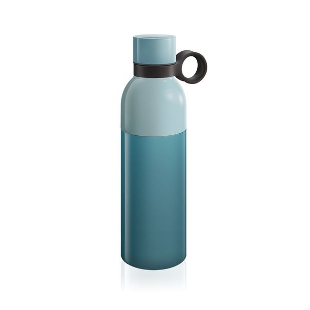 E-shop Termofľaša rozkladacia CONSTANT PASTEL 0.5 l, nerez, modrá