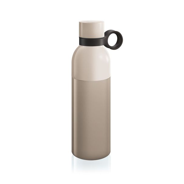 E-shop Termofľaša rozkladacia CONSTANT PASTEL 0.5 l, nerez, šedá