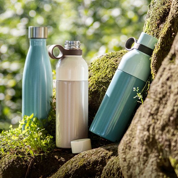 Termoláhev rozkládací CONSTANT PASTEL 0,5 l, nerez, modrá (obrázek 4)