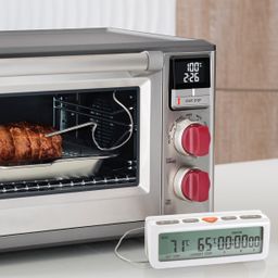 Termómetro digital para forno ACCURA com temporizador