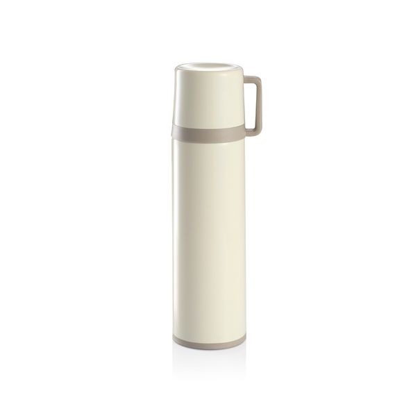 E-shop Termoska s hrnčekom CONSTANT CREAM 0,5 l, nerez