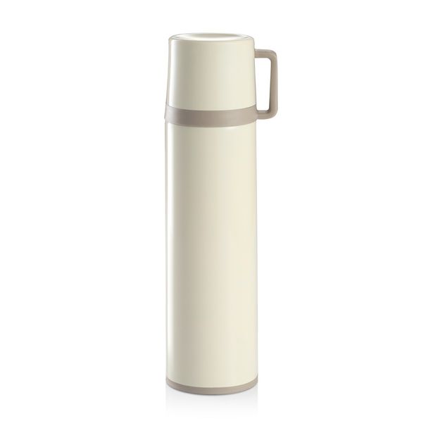 E-shop Termoska s hrnčekom CONSTANT CREAM 1,0 l, nerez
