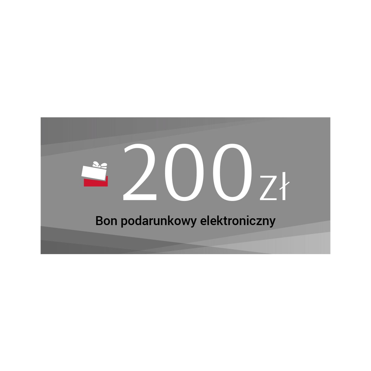 Elektroniczny bon podarunkowy - 200 zł